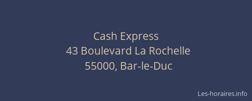 Cash Express