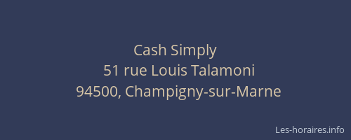 Cash Simply
