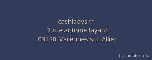 cashladys.fr