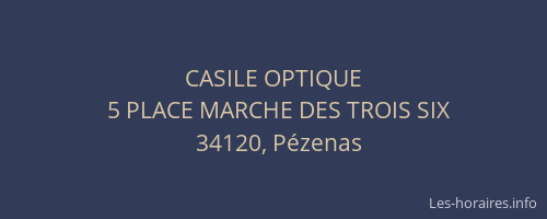 CASILE OPTIQUE