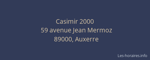 Casimir 2000