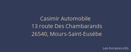 Casimir Automobile