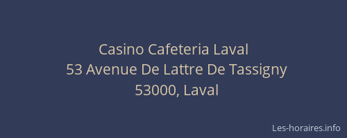 Casino Cafeteria Laval