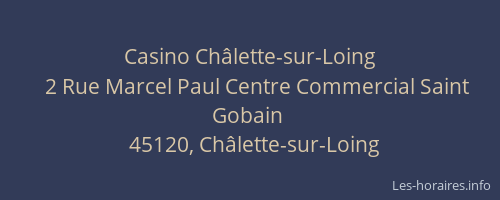 Casino Châlette-sur-Loing