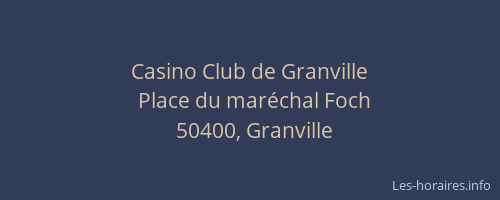 Casino Club de Granville