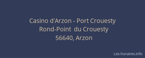 Casino d'Arzon - Port Crouesty