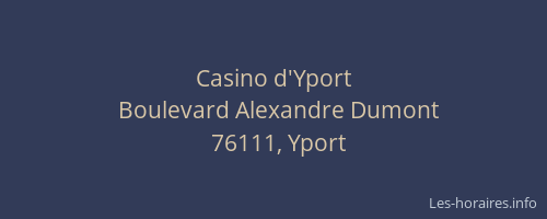 Casino d'Yport
