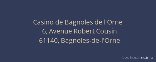 Casino de Bagnoles de l'Orne