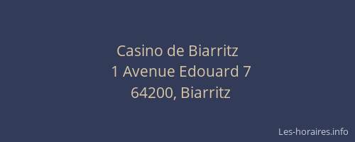Casino de Biarritz