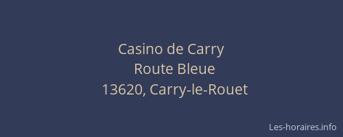 Casino de Carry