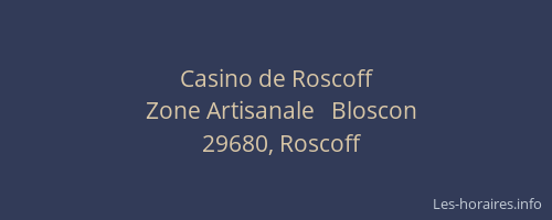 Casino de Roscoff