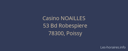 Casino NOAILLES