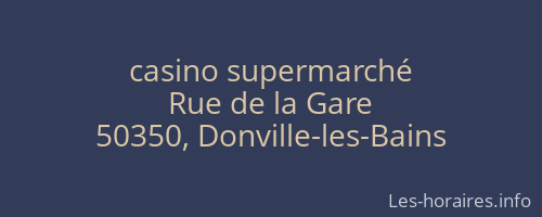 casino supermarché