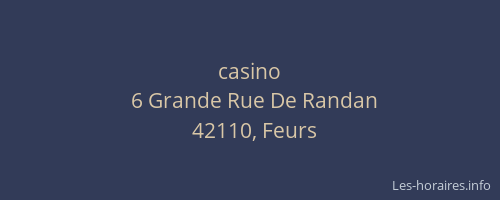 casino