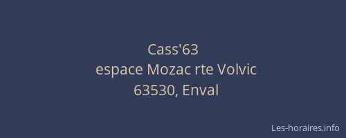 Cass'63