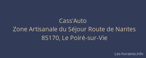 Cass'Auto