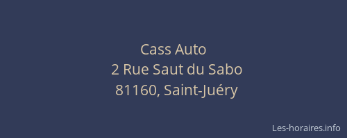 Cass Auto