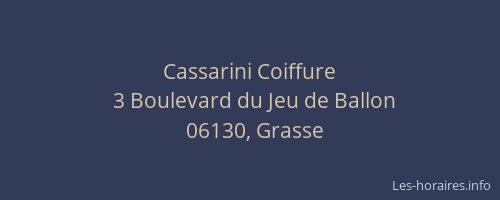 Cassarini Coiffure