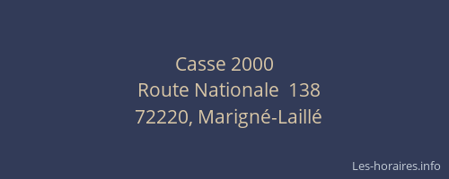 Casse 2000