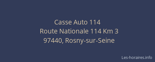 Casse Auto 114