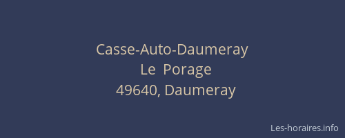 Casse-Auto-Daumeray