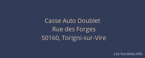 Casse Auto Doublet