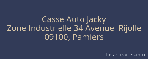 Casse Auto Jacky