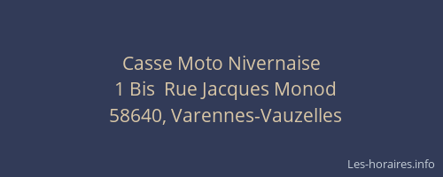 Casse Moto Nivernaise