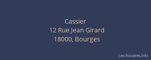Cassier