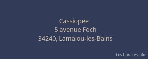 Cassiopee