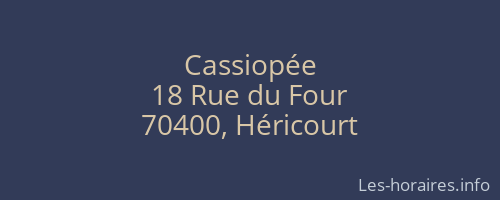 Cassiopée