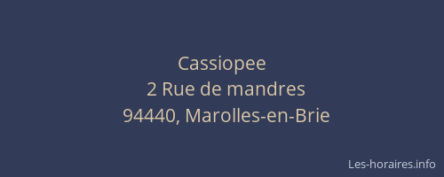 Cassiopee