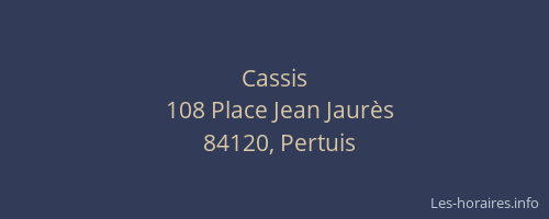 Cassis