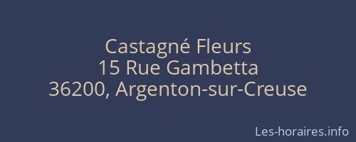 Castagné Fleurs