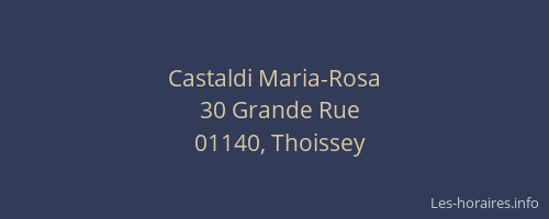 Castaldi Maria-Rosa