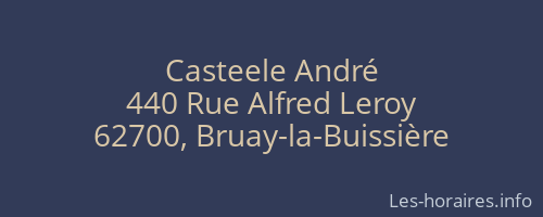 Casteele André