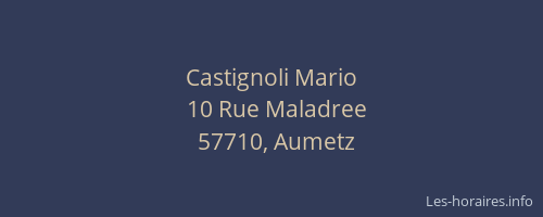 Castignoli Mario