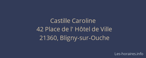Castille Caroline