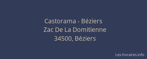 Castorama - Béziers