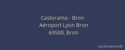 Castorama - Bron