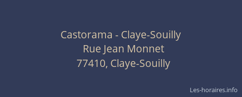 Castorama - Claye-Souilly
