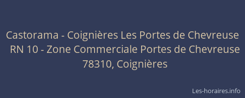 Castorama - Coignières Les Portes de Chevreuse