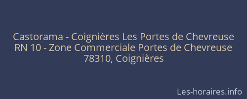 Castorama - Coignières Les Portes de Chevreuse