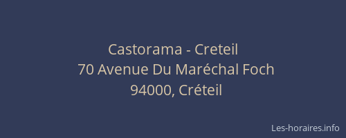 Castorama - Creteil