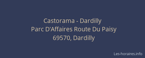 Castorama - Dardilly