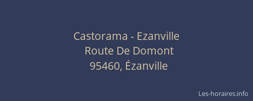 Castorama - Ezanville