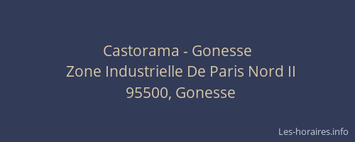 Castorama - Gonesse