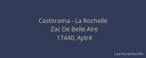 Castorama - La Rochelle
