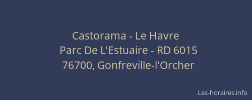 Castorama - Le Havre