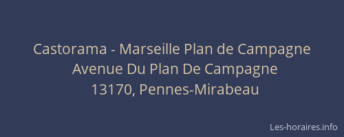 Castorama - Marseille Plan de Campagne